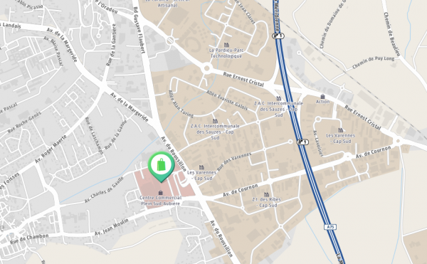 Station-service Auchan sud