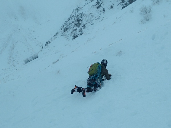 CAF Alpinisme 2025-02-08 Val d'Enfer Arrêt de Chute 